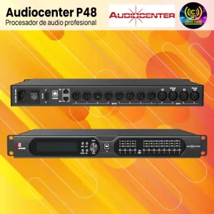 procesador de audio profesional audiocenter p48