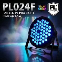 par led pl024f pl pro light rgb 54×1.5w