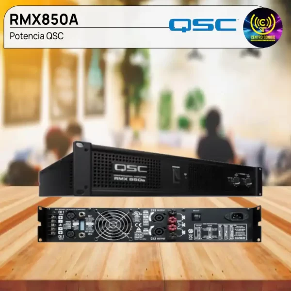 potencia qsc rmx850a potencia qsc rmx850a