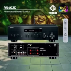 amplificador estéreo rn402d