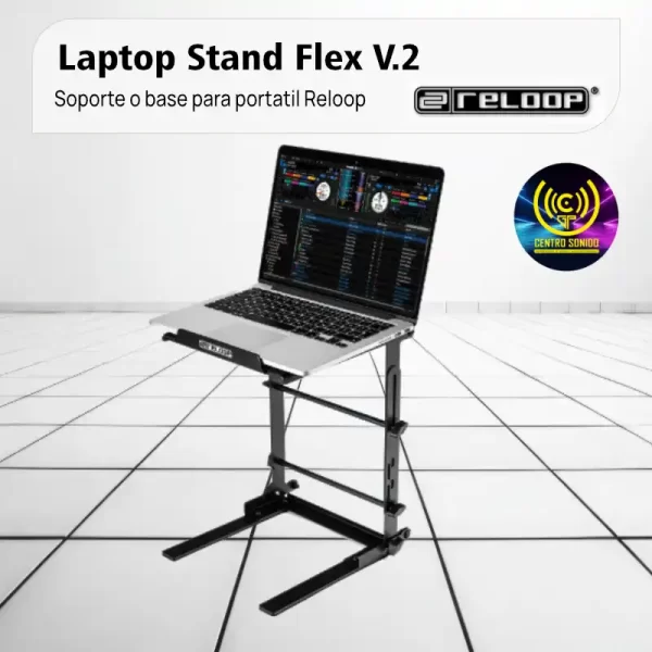 soporte laptop stand flex v.2 reloop soporte laptop stand flex v.2 reloop