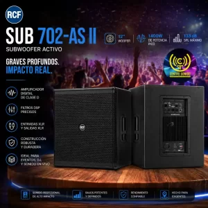 subwoffer activo sub 702 as ii