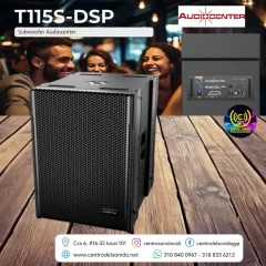 subwoofer audiocenter t115s dsp