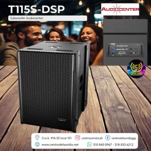 subwoofer audiocenter t115s dsp