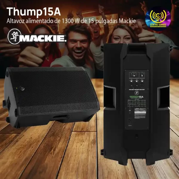 mackie thump15a altavoz alimentado de 1300 w de 15 pulgadas