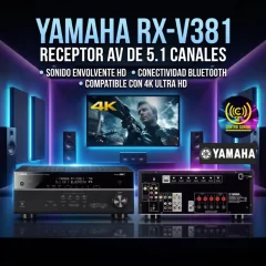 amplificador rx v381 yamaha