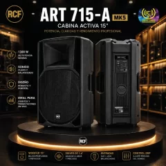 rcf art715 mk5 cabina activa 15"