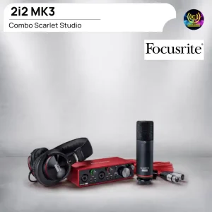 combo scarlet studio 2i2 mk3