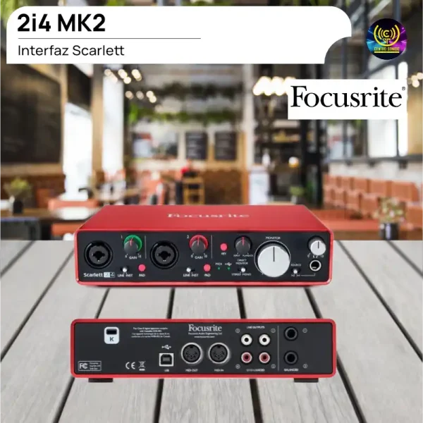 interfaz scarlett 2i4 mk2 interfaz scarlett 2i4 mk2
