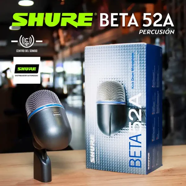 beta 52a micrófono de bombo shure beta 52a micrófono de bombo shure