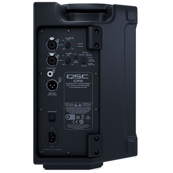 cabina activa cp8 qsc 100w