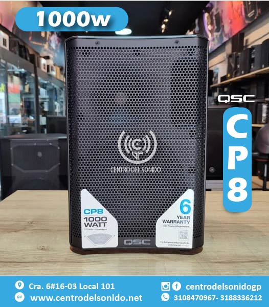 cabina activa cp8 qsc 100w cabina activa cp8 qsc 100w