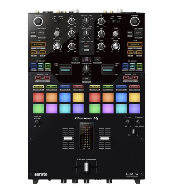 djm s7 mezclador de 2 canales para serato dj