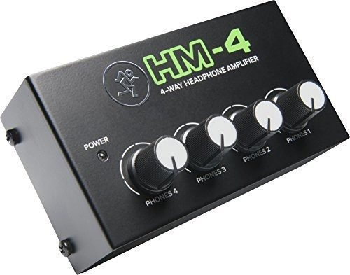 amplificador de auriculares mackie hm4