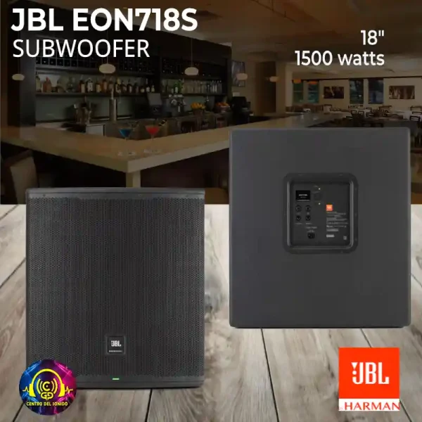 jbl eon718s subwoofer de 18 pulgadas jbl eon718s subwoofer de 18 pulgadas