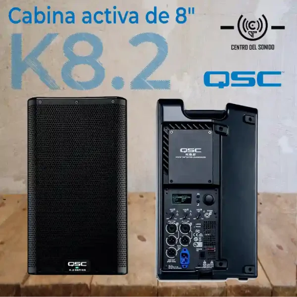 cabina activa de 8" k8.2 cabina activa de 8" k8.2