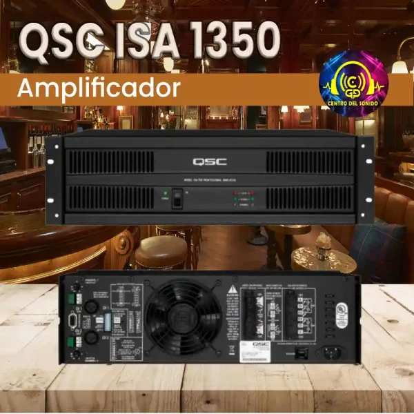 amplificador qsc isa 1350 amplificador qsc isa 1350
