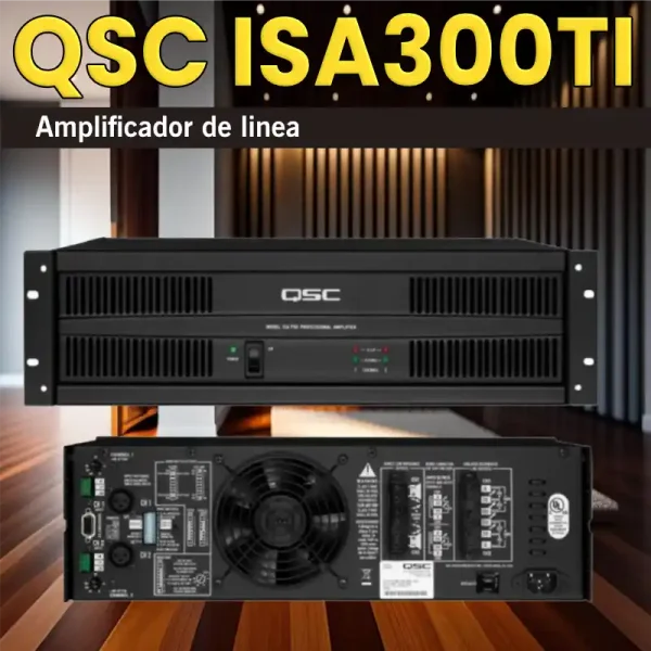 amplificador de linea qsc isa300ti amplificador de linea qsc isa300ti