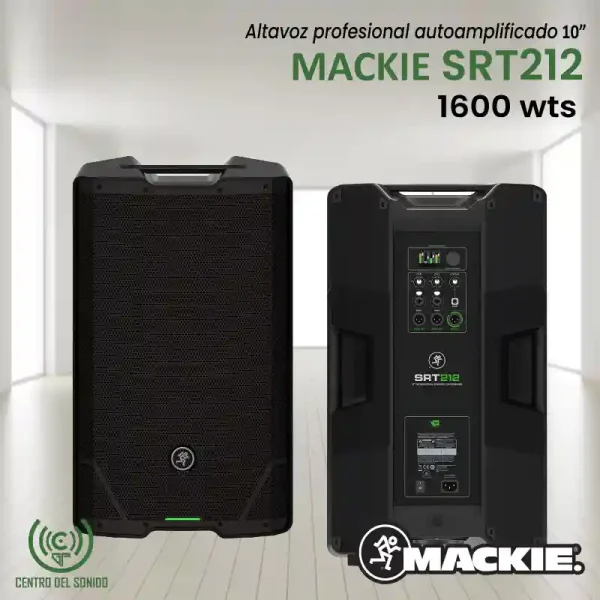 altavoz profesional autoamplificado de 12" y 1600 w srt212 altavoz profesional autoamplificado de 12" y 1600 w srt212