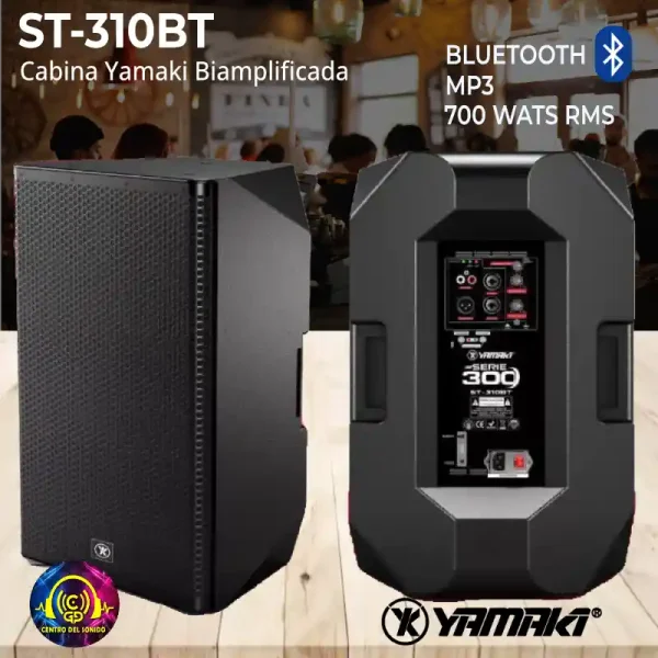 cabina yamaki biamplificada st 310bt activa bluetooth cabina yamaki biamplificada st 310bt activa bluetooth