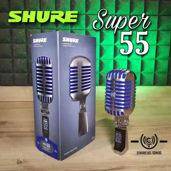 microfono shure super55 microfono shure super55