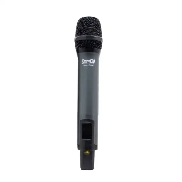 micrófono inalámbrico uhv 1711m pro dj