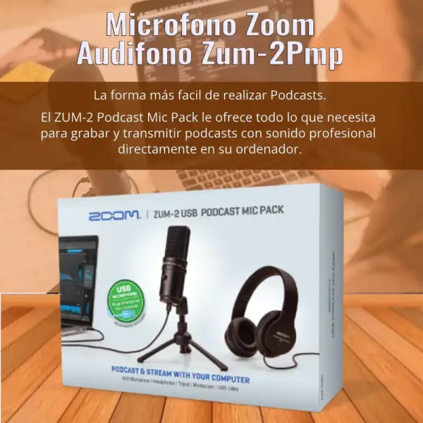 microfono zoom audifono zum 2pmp microfono zoom audifono zum 2pmp