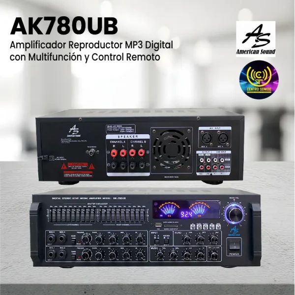 amplificador ak780ub amplificador ak780ub