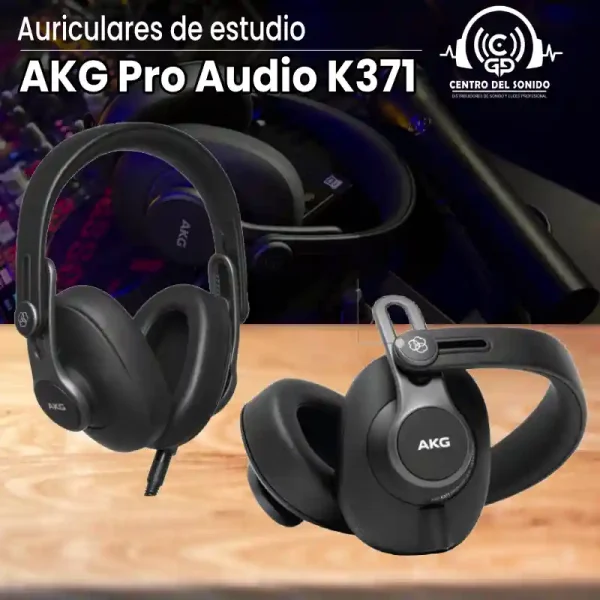 auriculares de estudio akg pro audio k371 auriculares de estudio akg pro audio k371
