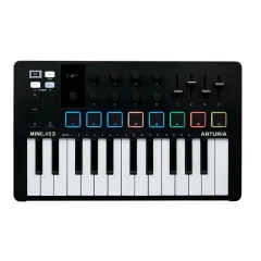 controlador usb c arturia minilab 3 black edition