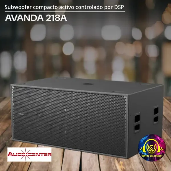 avanda 218a subwoofer compacto activo controlado por dsp avanda 218a subwoofer compacto activo controlado por dsp