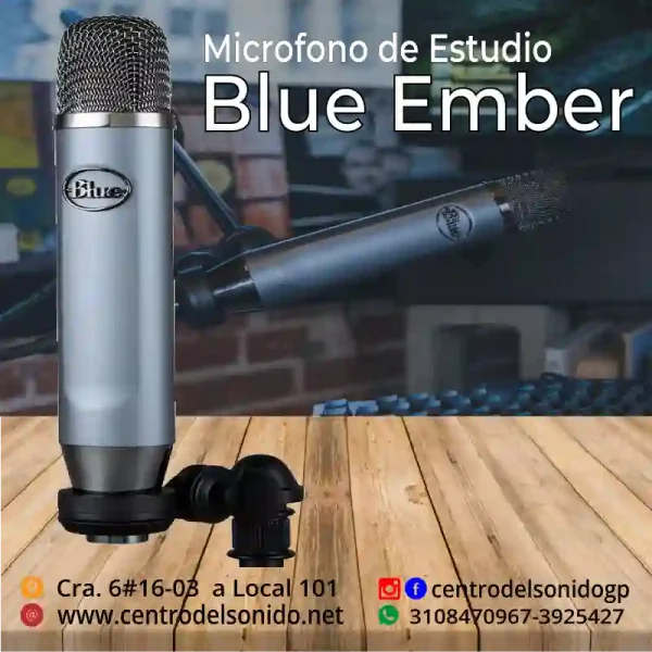 microfono de estudio ember microfono de estudio ember