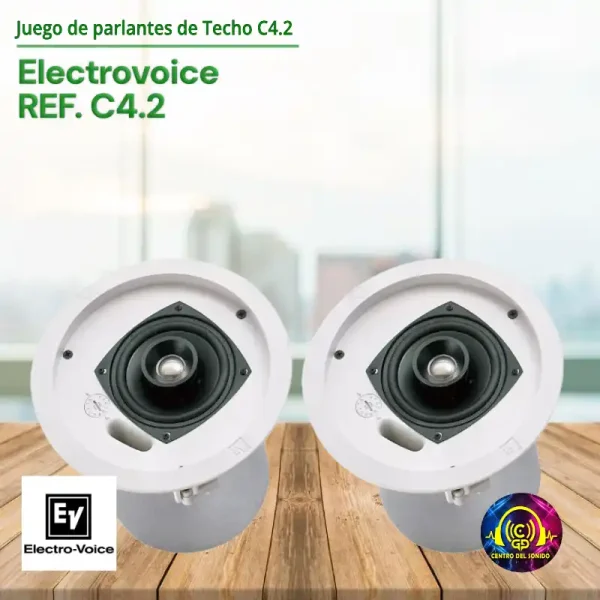 juego de parlantes de techo c4.2 electrovoice juego de parlantes de techo c4.2 electrovoice