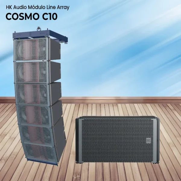 hk audio cosmo c10 módulo line array hk audio cosmo c10 módulo line array