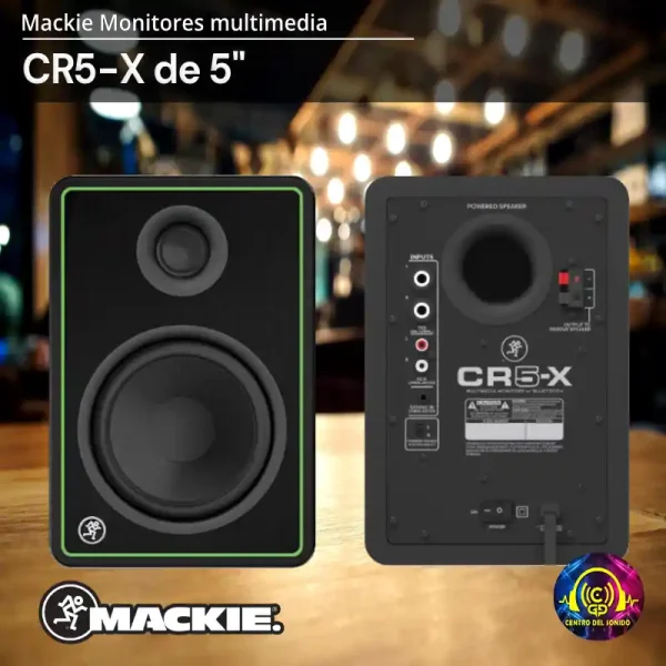 mackie monitores multimedia cr5 x de 5 pulgadas mackie monitores multimedia cr5 x de 5 pulgadas