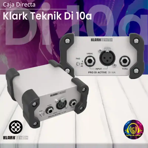 caja directa klark teknik mod. di 10a caja directa klark teknik mod. di 10a