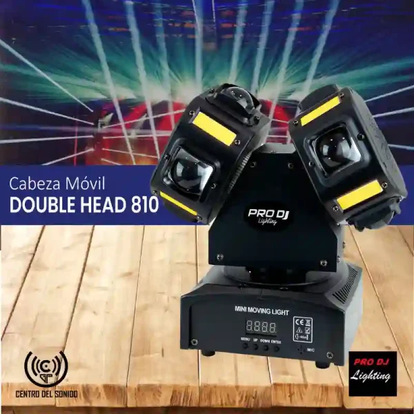 cabeza movil double head 810 de prodj lighting cabeza movil double head 810 de prodj lighting