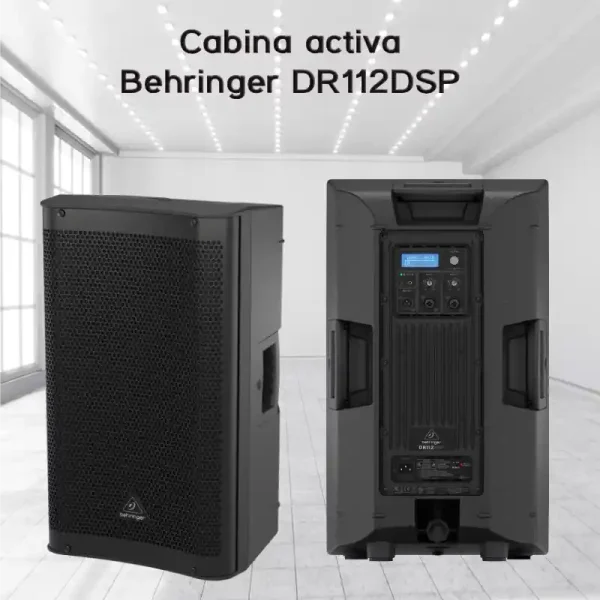 cabina activa behringer dr112dsp cabina activa behringer dr112dsp