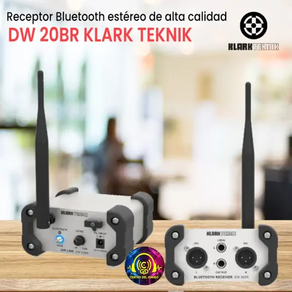 receptor bluetooth estéreo de alta calidad dw 20br klark teknik receptor bluetooth estéreo de alta calidad dw 20br klark teknik