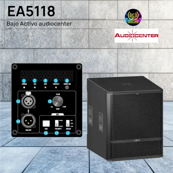 bajo activo ea5118 audiocenter bajo activo ea5118 audiocenter