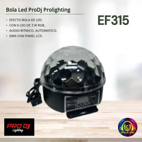 bola led ef315 prodj prolighting bola led ef315 prodj prolighting
