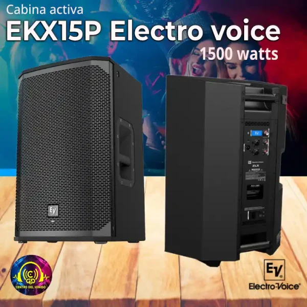 cabina activa ekx15p electro voice 1500watt cabina activa ekx15p electro voice 1500watt