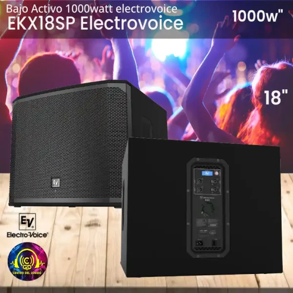 bajo activo electro voice ekx18sp bajo activo electro voice ekx18sp