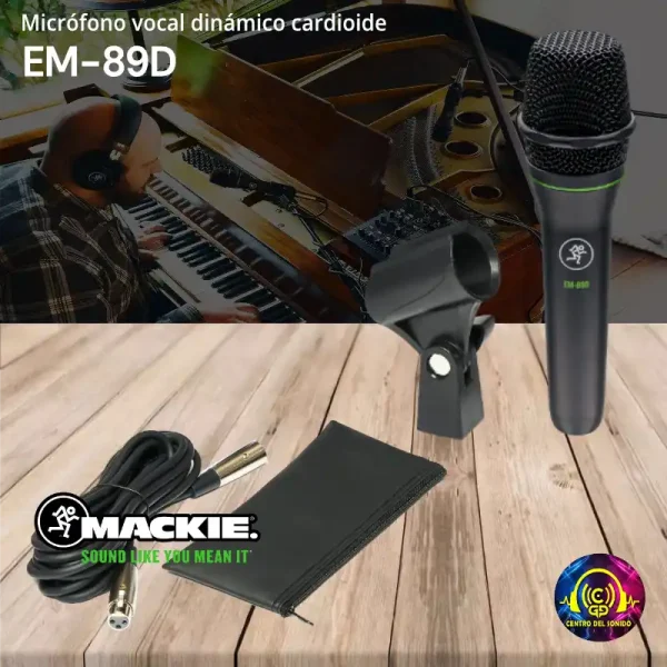 micrófono vocal dinámico cardioide em 89d micrófono vocal dinámico cardioide em 89d