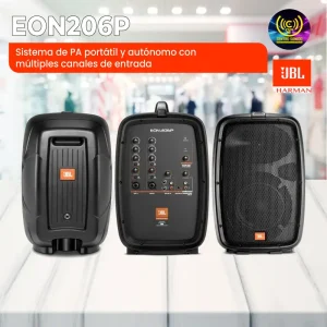 jbl eon206p sistema de pa portátil