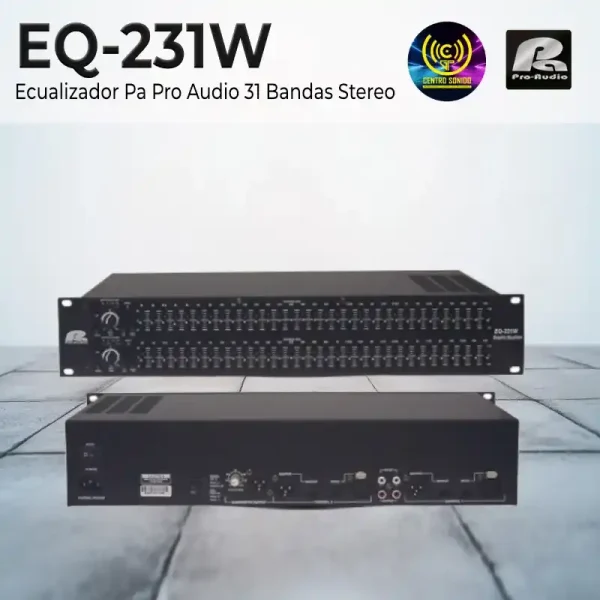 eq 231w ecualizador pa pro audio 31 bandas stereo eq 231w ecualizador pa pro audio 31 bandas stereo