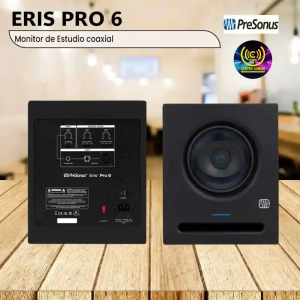 monitor de estudio coaxial eris pro 4 presonus monitor de estudio coaxial eris pro 4 presonus