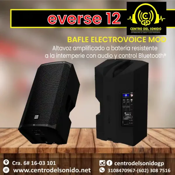 bafle electrovoice mod. everse 12 bafle electrovoice mod. everse 12