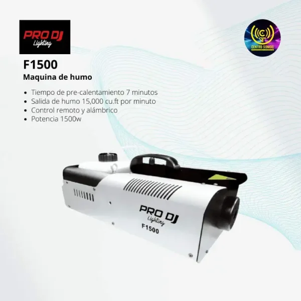 maquina de humo f1500 maquina de humo f1500