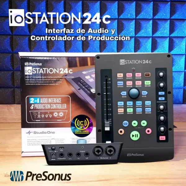 interfaz de audio de dos canales iostation24c interfaz de audio de dos canales iostation24c